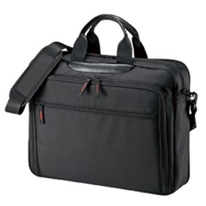 サンワサプライ マチ拡張PCバッグ BAG-W2BK