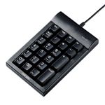 サンワサプライ メカニカルテンキー（ブラック） NT-10UBK