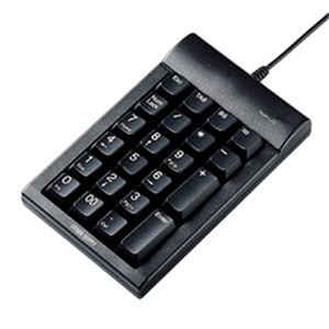 サンワサプライ メカニカルテンキー（ブラック） NT-10UH2BK
