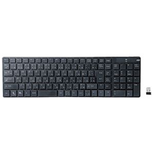【訳あり・在庫処分】サンワサプライ ワイヤレスキーボード SKB-WL13BK