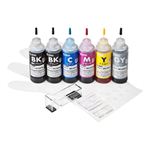 サンワサプライ 詰め替えインクBCI-325PGBK・326BK・C・M・Y・GY用 INK-C326S60S6R