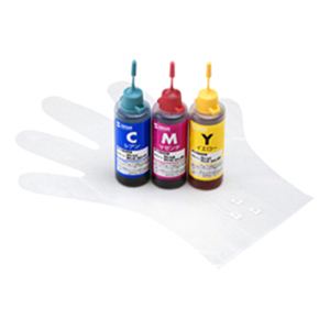 サンワサプライ 詰め替えインクBCI-3e・6C・M・Y用 INK-C36S60