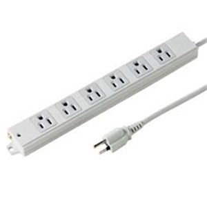サンワサプライ 工事物件タップ（6個口・3m） TAP-KE6N-3