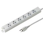 サンワサプライ 工事物件タップ（6個口・3m） TAP-KE6N-3