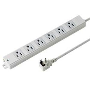 サンワサプライ 工事物件タップ（6個口・5m） TAP-K6NL-5