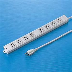 サンワサプライ 工事物件タップ（8個口・5m） TAP-K8-5