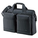 サンワサプライ 超軽量・超撥水・衝撃吸収PCバッグ BAG-LW8BK