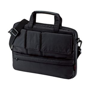 サンワサプライ 超軽量PCケース（12.1型ワイド、ブラック） BAG-F6BK