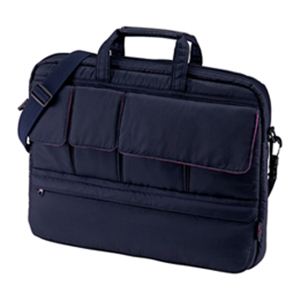 サンワサプライ 超軽量PCケース（15.6型ワイド、ネイビー） BAG-F4NV