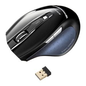 サンワサプライ 超小型レシーバーワイヤレスブルーテックマウス（ブラック） MA-NANOH11BK