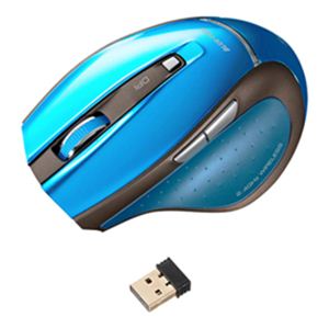 サンワサプライ 超小型レシーバーワイヤレスブルーテックマウス（ブルー） MA-NANOH11BL