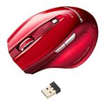 サンワサプライ 超小型レシーバーワイヤレスブルーテックマウス（レッド） MA-NANOH11R