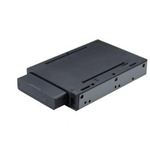 ラトックシステム 2.5インチSATA内蔵リムーバブルケース（SATA接続トレイ付き・ブラック） SA25-RC1-BK
