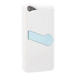 icover eazel シリーズ スタンド付 iPhone4S／iPhone4用ケース AS-IP4EZ-WHSB