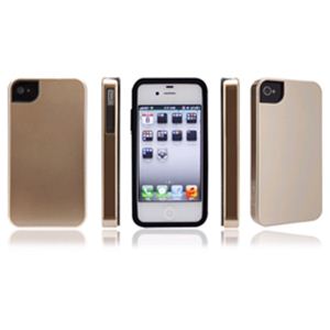 icover Forte シリーズ ダブルケース仕様 iPhone4S／iPhone4用ケース AS-IP4FT-GD
