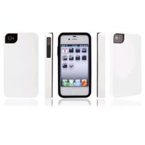 icover Forte シリーズ ダブルケース仕様 iPhone4S／iPhone4用ケース AS-IP4FT-WH
