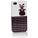 icover Royal family シリーズ Ruru ホワイト＆ブラウン iPhone4S／iPhone4用ケース AS-IP4RY-RUWBW