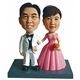 WooBic 人形 ふたり&家族バージョン Aタイプ 結婚式(洋装) E7-2B/E7-1G画像最小1