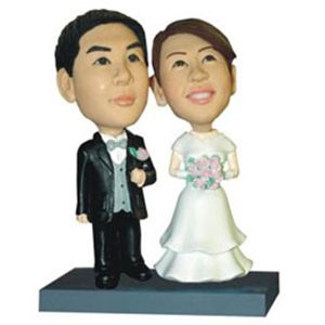 WooBic 人形 ふたり&家族バージョン Aタイプ 洋装結婚式 J3-B/J3-G