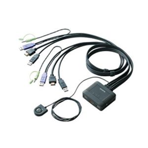 ELECOM（エレコム） HDMI対応パソコン切替器 KVM-HDHDU2