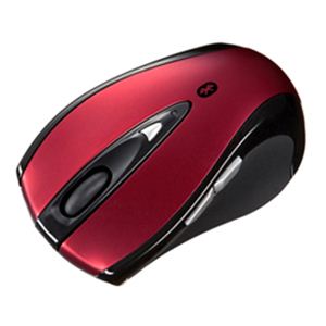 サンワサプライ Bluetoothレーザーマウス（レッド） MA-BTLS23R