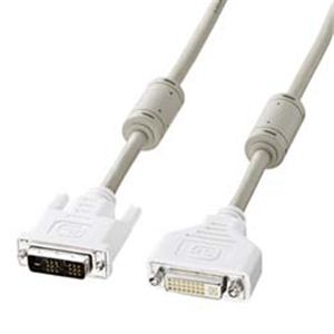 サンワサプライ DVI延長ケーブル（デジタル・シングルリンク、2m） KC-DVI-EN2K