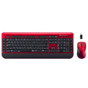 サンワサプライ マウス付きワイヤレスキーボード（ホワイト） SKB-WL18SETR
