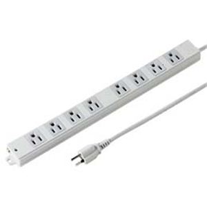 サンワサプライ 工事物件タップ（8個口・3m） TAP-K8N-3