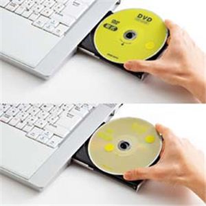 サンワサプライ DVDレンズクリーナー（乾式+湿式） CD-DVDSET