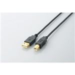 エレコム USB2.0ケーブル U2C-B10BK