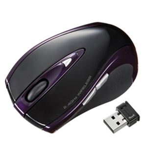 サンワサプライ 超小型レシーバーワイヤレスレーザーマウス（ブラック） MA-NANOLS12BK