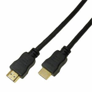 ミヨシ イーサネット対応HDMIケーブル 1m ベーシック ブラック HDM-HEHD10／BK