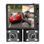 【車載用防犯カメラ】ルックイースト デュアルレンズ ドライブレコーダー LE-DCR02
