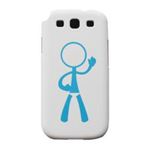 icover　GALAXY S3用ケース　DESIGNシリーズ　ホワイト　AS-GS3HM-W