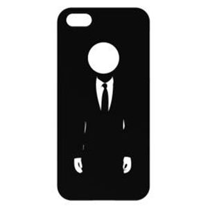 icover iPhone5用ケース DESIGNシリーズ ブラック（ジェントルマン） AS-IP5GM-BK