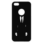 icover iPhone5用ケース DESIGNシリーズ ブラック（ジェントルマン） AS-IP5GM-BK