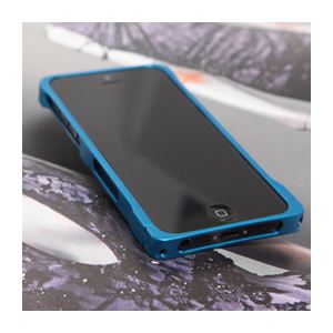 COREMECHATEC MOBiCRAB メタルバンパー for iPhone5（ブルー） RX-IP5MB-BL