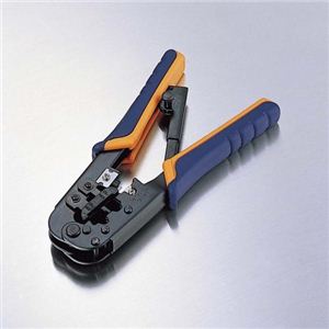 ラチェットタイプRJ45コネクタかしめ工具 LD-KKTR