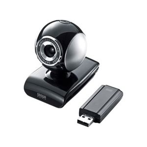 サンワサプライ ワイヤレスWEBカメラ CMS-V36BK