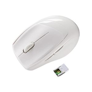 サンワサプライ ワイヤレススーパーブルーLEDマウス MA-WBL8W