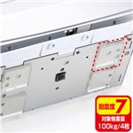 サンワサプライ 透明両面粘着ゴム（大）100枚入り QL-E74CL-25
