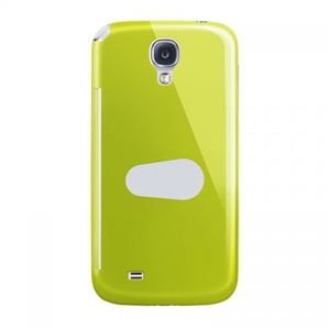 icover GALAXY S4用カード収納型ケース ライムグリーン AS-GS4ID-LG