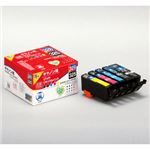 サンワサプライ キャノン（Canon）用 リサイクルインクカートリッジ JIT-C3253265P