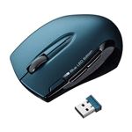 サンワサプライ ワイヤレスブルーLEDマウス MA-WBL26G
