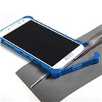 COREMECHATEC MOBiCRAB メタルバンパー for GALAXY S4 SC-04E（ブルー） CORMMBGS4-BU