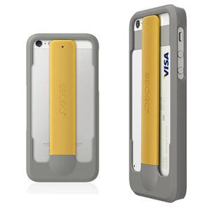 SEORO Rolling Case for iPhone5 グレー／イエロー SEORLCIP5-G／Y