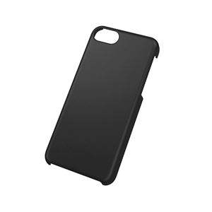 ELECOM（エレコム） iPhone 5c用シェルカバー／ラバーブラック PS-A13PVRBK
