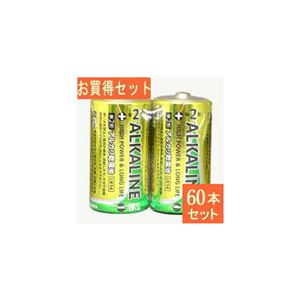 BPS 電池企画販売 単2形アルカリ乾電池 2本パック LR14BP-2Sx30パック LR14BP-2Sx30
