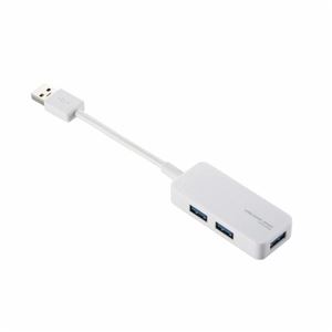 エレコム 3ポートUSB3.0ハブ U3H-K304BWH