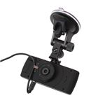 【車載用防犯カメラ】サンコー 前後赤外線LED付きデュアルレンズドライブレコーダー2 AT15DVRDL
